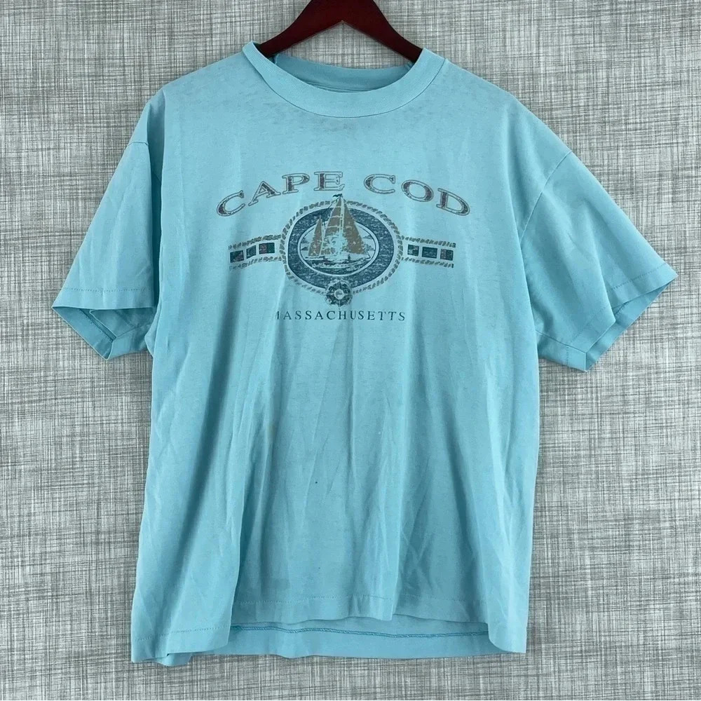 Vintage Cape Cod Best Tag Mens Size XL single stitch shirt 1952